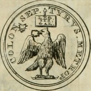 An illustration from Numismata ærea imperatorum, augustarum, et cæsarum, in coloniis, municilpiis, et urbibus jure latio donatis, ex omni modulo percussa, 1695, leaf 318