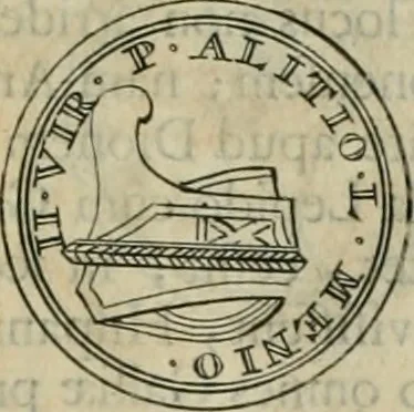 An illustration from Numismata ærea imperatorum, augustarum, et cæsarum, in coloniis, municilpiis, et urbibus jure latio donatis, ex omni modulo percussa, 1695, leaf 32