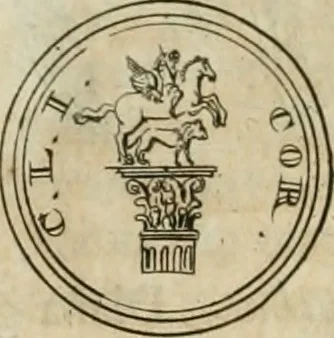 An illustration from Numismata ærea imperatorum, augustarum, et cæsarum, in coloniis, municilpiis, et urbibus jure latio donatis, ex omni modulo percussa, 1695, leaf 325