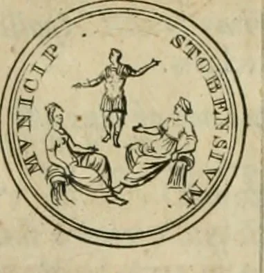 An illustration from Numismata ærea imperatorum, augustarum, et cæsarum, in coloniis, municilpiis, et urbibus jure latio donatis, ex omni modulo percussa, 1695, leaf 328