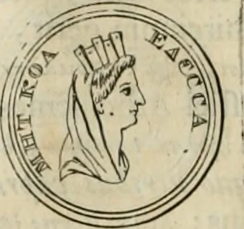 An illustration from Numismata ærea imperatorum, augustarum, et cæsarum, in coloniis, municilpiis, et urbibus jure latio donatis, ex omni modulo percussa, 1695, leaf 335