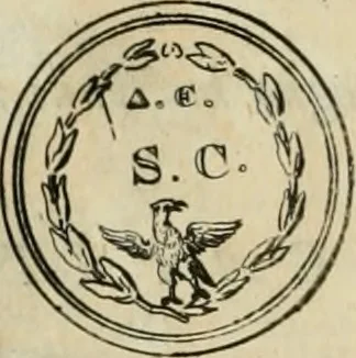 An illustration from Numismata ærea imperatorum, augustarum, et cæsarum, in coloniis, municilpiis, et urbibus jure latio donatis, ex omni modulo percussa, 1695, leaf 339