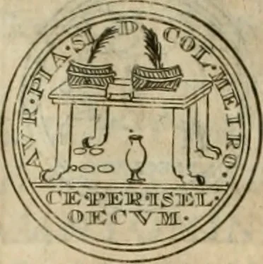 An illustration from Numismata ærea imperatorum, augustarum, et cæsarum, in coloniis, municilpiis, et urbibus jure latio donatis, ex omni modulo percussa, 1695, leaf 359