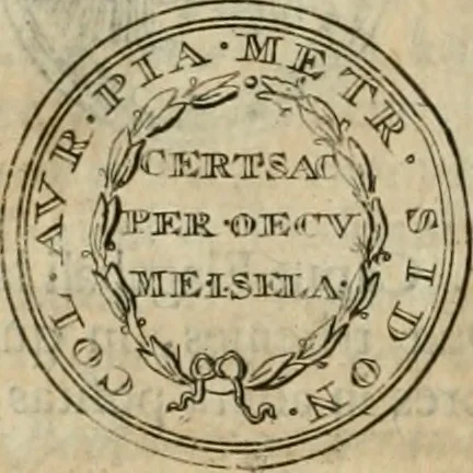 An illustration from Numismata ærea imperatorum, augustarum, et cæsarum, in coloniis, municilpiis, et urbibus jure latio donatis, ex omni modulo percussa, 1695, leaf 359