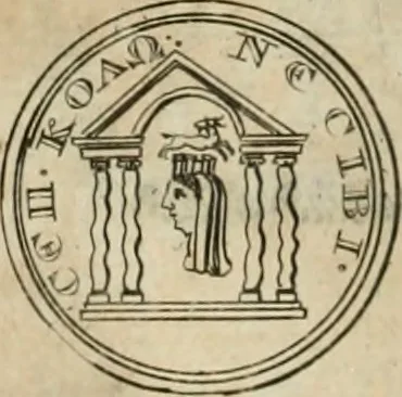 An illustration from Numismata ærea imperatorum, augustarum, et cæsarum, in coloniis, municilpiis, et urbibus jure latio donatis, ex omni modulo percussa, 1695, leaf 365