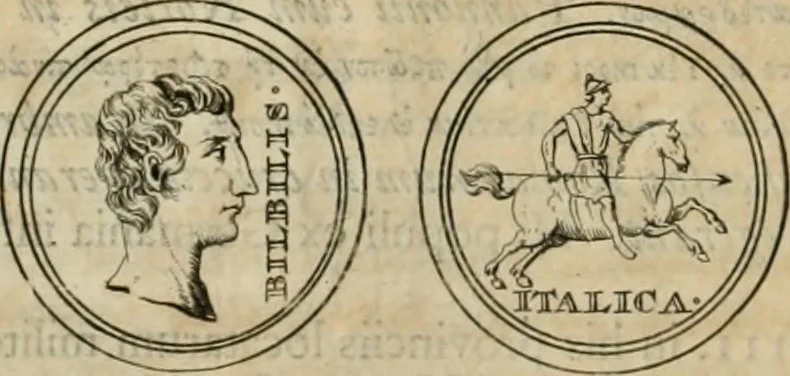 An illustration from Numismata ærea imperatorum, augustarum, et cæsarum, in coloniis, municilpiis, et urbibus jure latio donatis, ex omni modulo percussa, 1695, leaf 37