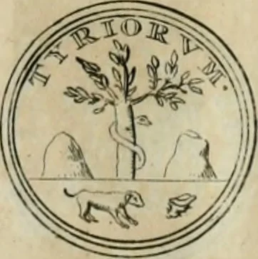 An illustration from Numismata ærea imperatorum, augustarum, et cæsarum, in coloniis, municilpiis, et urbibus jure latio donatis, ex omni modulo percussa, 1695, leaf 370
