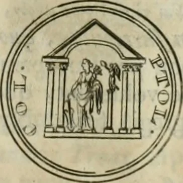 An illustration from Numismata ærea imperatorum, augustarum, et cæsarum, in coloniis, municilpiis, et urbibus jure latio donatis, ex omni modulo percussa, 1695, leaf 372