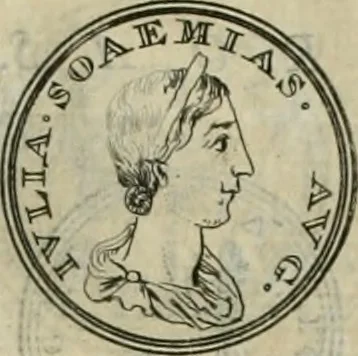 An illustration from Numismata ærea imperatorum, augustarum, et cæsarum, in coloniis, municilpiis, et urbibus jure latio donatis, ex omni modulo percussa, 1695, leaf 376