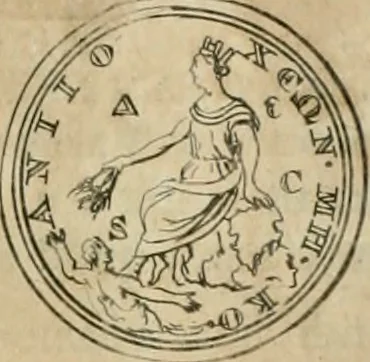 An illustration from Numismata ærea imperatorum, augustarum, et cæsarum, in coloniis, municilpiis, et urbibus jure latio donatis, ex omni modulo percussa, 1695, leaf 382