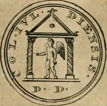 An illustration from Numismata ærea imperatorum, augustarum, et cæsarum, in coloniis, municilpiis, et urbibus jure latio donatis, ex omni modulo percussa, 1695, leaf 388