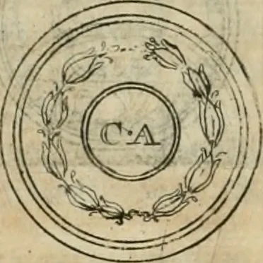 An illustration from Numismata ærea imperatorum, augustarum, et cæsarum, in coloniis, municilpiis, et urbibus jure latio donatis, ex omni modulo percussa, 1695, leaf 39