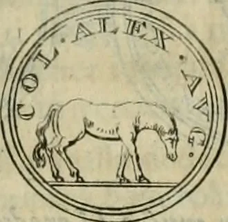 An illustration from Numismata ærea imperatorum, augustarum, et cæsarum, in coloniis, municilpiis, et urbibus jure latio donatis, ex omni modulo percussa, 1695, leaf 396