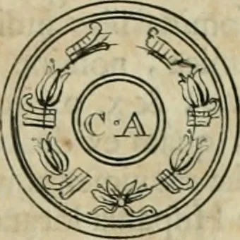 An illustration from Numismata ærea imperatorum, augustarum, et cæsarum, in coloniis, municilpiis, et urbibus jure latio donatis, ex omni modulo percussa, 1695, leaf 40