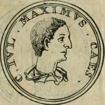 An illustration from Numismata ærea imperatorum, augustarum, et cæsarum, in coloniis, municilpiis, et urbibus jure latio donatis, ex omni modulo percussa, 1695, leaf 404