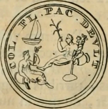 An illustration from Numismata ærea imperatorum, augustarum, et cæsarum, in coloniis, municilpiis, et urbibus jure latio donatis, ex omni modulo percussa, 1695, leaf 413