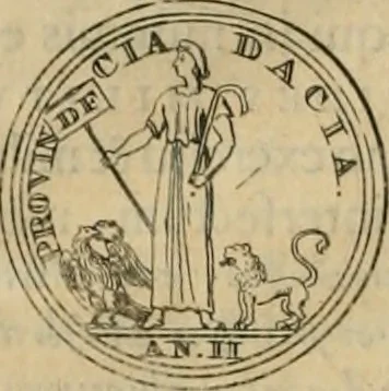 An illustration from Numismata ærea imperatorum, augustarum, et cæsarum, in coloniis, municilpiis, et urbibus jure latio donatis, ex omni modulo percussa, 1695, leaf 429