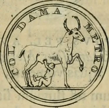 An illustration from Numismata ærea imperatorum, augustarum, et cæsarum, in coloniis, municilpiis, et urbibus jure latio donatis, ex omni modulo percussa, 1695, leaf 430