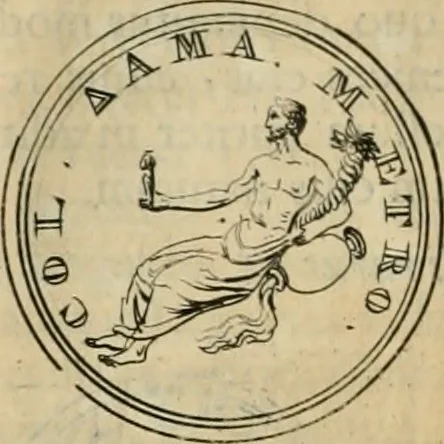 An illustration from Numismata ærea imperatorum, augustarum, et cæsarum, in coloniis, municilpiis, et urbibus jure latio donatis, ex omni modulo percussa, 1695, leaf 431