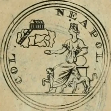 An illustration from Numismata ærea imperatorum, augustarum, et cæsarum, in coloniis, municilpiis, et urbibus jure latio donatis, ex omni modulo percussa, 1695, leaf 438