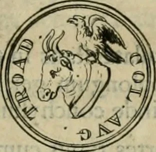 An illustration from Numismata ærea imperatorum, augustarum, et cæsarum, in coloniis, municilpiis, et urbibus jure latio donatis, ex omni modulo percussa, 1695, leaf 442