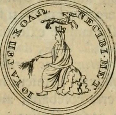 An illustration from Numismata ærea imperatorum, augustarum, et cæsarum, in coloniis, municilpiis, et urbibus jure latio donatis, ex omni modulo percussa, 1695, leaf 451