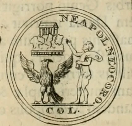 An illustration from Numismata ærea imperatorum, augustarum, et cæsarum, in coloniis, municilpiis, et urbibus jure latio donatis, ex omni modulo percussa, 1695, leaf 457