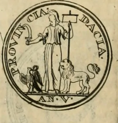 An illustration from Numismata ærea imperatorum, augustarum, et cæsarum, in coloniis, municilpiis, et urbibus jure latio donatis, ex omni modulo percussa, 1695, leaf 465