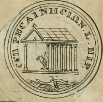An illustration from Numismata ærea imperatorum, augustarum, et cæsarum, in coloniis, municilpiis, et urbibus jure latio donatis, ex omni modulo percussa, 1695, leaf 472