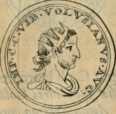 An illustration from Numismata ærea imperatorum, augustarum, et cæsarum, in coloniis, municilpiis, et urbibus jure latio donatis, ex omni modulo percussa, 1695, leaf 489