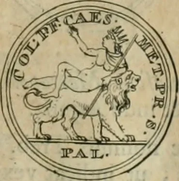 An illustration from Numismata ærea imperatorum, augustarum, et cæsarum, in coloniis, municilpiis, et urbibus jure latio donatis, ex omni modulo percussa, 1695, leaf 490