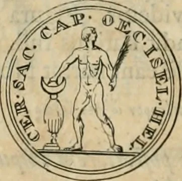 An illustration from Numismata ærea imperatorum, augustarum, et cæsarum, in coloniis, municilpiis, et urbibus jure latio donatis, ex omni modulo percussa, 1695, leaf 499