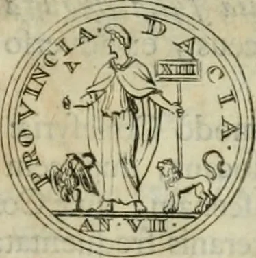An illustration from Numismata ærea imperatorum, augustarum, et cæsarum, in coloniis, municilpiis, et urbibus jure latio donatis, ex omni modulo percussa, 1695, leaf 508