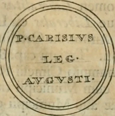 An illustration from Numismata ærea imperatorum, augustarum, et cæsarum, in coloniis, municilpiis, et urbibus jure latio donatis, ex omni modulo percussa, 1695, leaf 59
