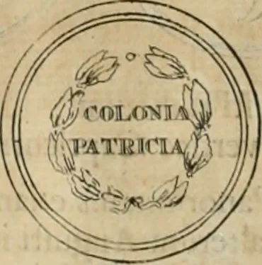 An illustration from Numismata ærea imperatorum, augustarum, et cæsarum, in coloniis, municilpiis, et urbibus jure latio donatis, ex omni modulo percussa, 1695, leaf 65