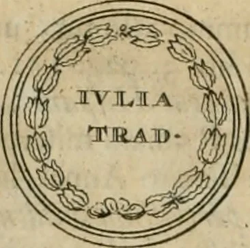 An illustration from Numismata ærea imperatorum, augustarum, et cæsarum, in coloniis, municilpiis, et urbibus jure latio donatis, ex omni modulo percussa, 1695, leaf 71
