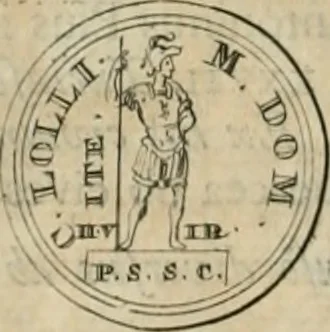 An illustration from Numismata ærea imperatorum, augustarum, et cæsarum, in coloniis, municilpiis, et urbibus jure latio donatis, ex omni modulo percussa, 1695, leaf 73