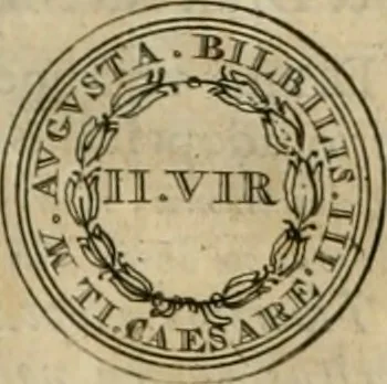 An illustration from Numismata ærea imperatorum, augustarum, et cæsarum, in coloniis, municilpiis, et urbibus jure latio donatis, ex omni modulo percussa, 1695, leaf 91