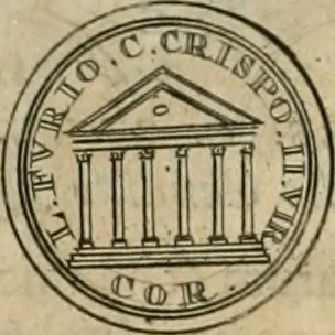 An illustration from Numismata ærea imperatorum, augustarum, et cæsarum, in coloniis, municilpiis, et urbibus jure latio donatis, ex omni modulo percussa, 1695, leaf 99