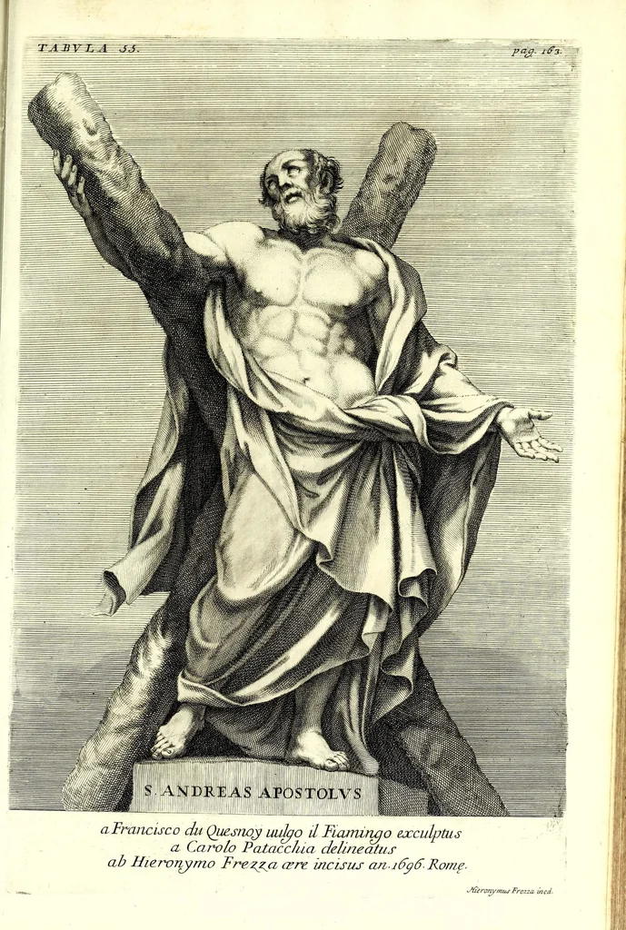 An illustration from Numismata summorum pontificum Templi Vaticani fabricam indicantia, 1696, leaf 295