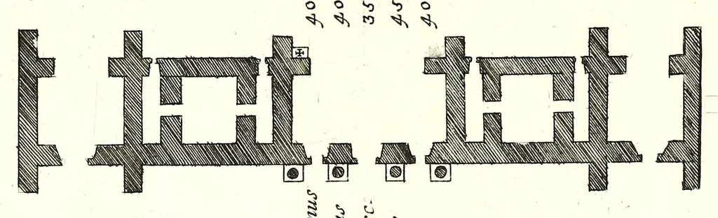 An illustration from Numismata summorum pontificum Templi Vaticani fabricam indicantia, 1696, leaf 46