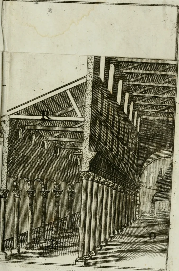 An illustration from Nuova descrizione del Vaticano, o sia, della sacrosanta basilica di S. Pietro, 1762, leaf 484