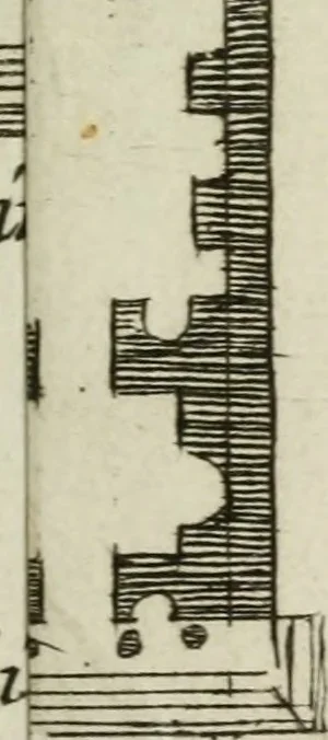 An illustration from Nuova descrizione del Vaticano, o sia, della sacrosanta basilica di S. Pietro, 1762, leaf 492