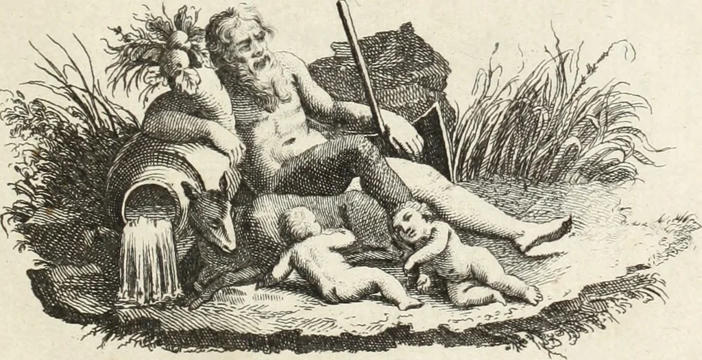 An illustration from Nuova raccolta d'autori, che trattano del moto dell'acque, 1766, leaf 4