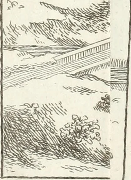 An illustration from Nuova raccolta d'autori, che trattano del moto dell'acque, 1766, leaf 600