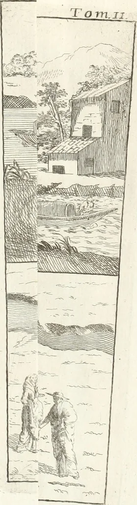 An illustration from Nuova raccolta d'autori, che trattano del moto dell'acque, 1766, leaf 604
