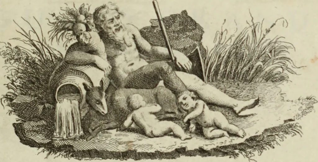 An illustration from Nuova raccolta d'autori, che trattano del moto dell'acque, 1766, leaf 4