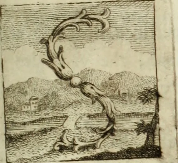 An illustration from Nuova raccolta d'autori, che trattano del moto dell'acque, 1766, leaf 10