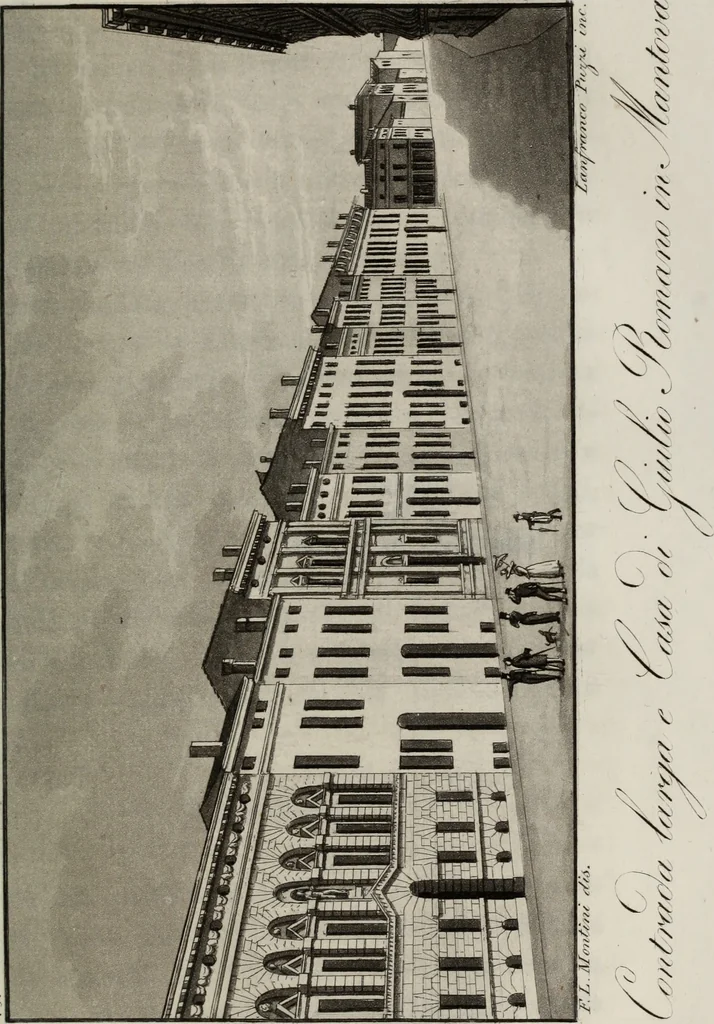 An illustration from Nuovo prospetto di Mantova : arricchita delle principali vedute e della pianta di detta città .., 1834, leaf 110