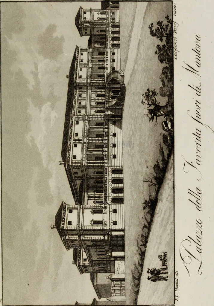 An illustration from Nuovo prospetto di Mantova : arricchita delle principali vedute e della pianta di detta città .., 1834, leaf 158